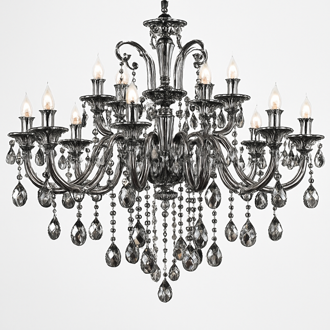 Lustre moderne en cristal pour éclairage d’ambiance élégant — LZ4X9T2