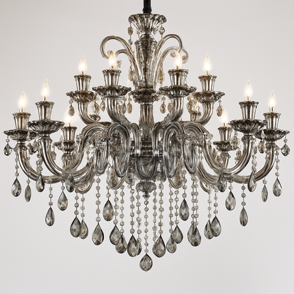 Lustre moderne en cristal pour éclairage d’ambiance élégant — LZ4X9T2