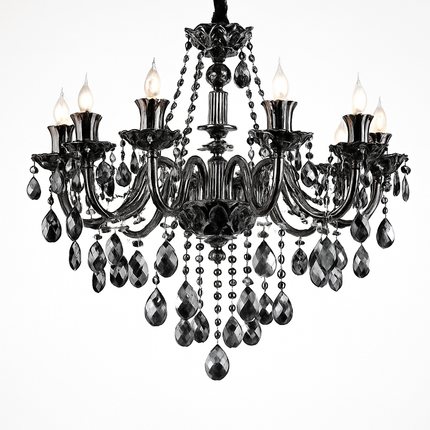 Lustre moderne en cristal pour éclairage d’ambiance élégant — LZ4X9T2
