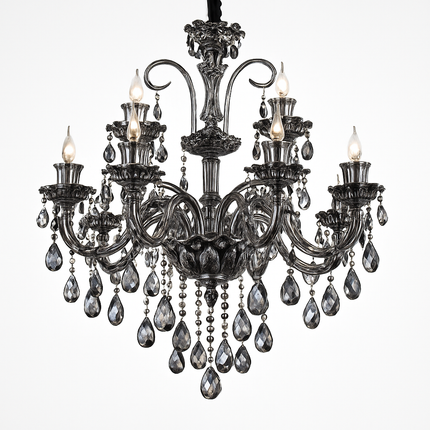 Lustre moderne en cristal pour éclairage d’ambiance élégant — LZ4X9T2