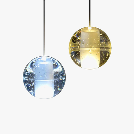 Lustre suspendu moderne en cristal pour décoration intérieure — LZ4X9M