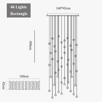 Hélice à 46 lumières / 110 V / Blanc froid
