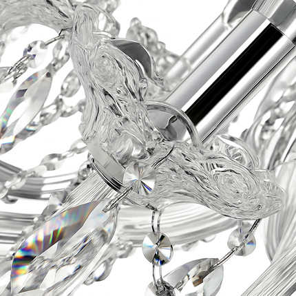 Lustre moderne en cristal pour décoration luxueuse — LZ4T9XQ