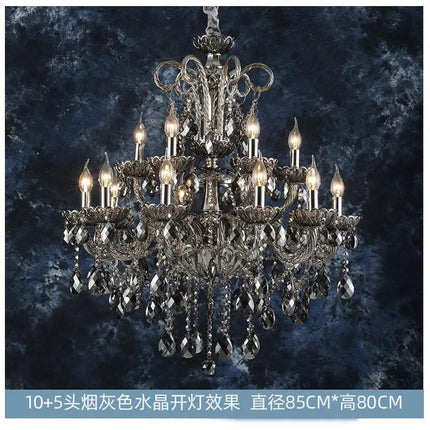 Lustre en cristal pour éclairage moderne et élégant — LZ4X9P