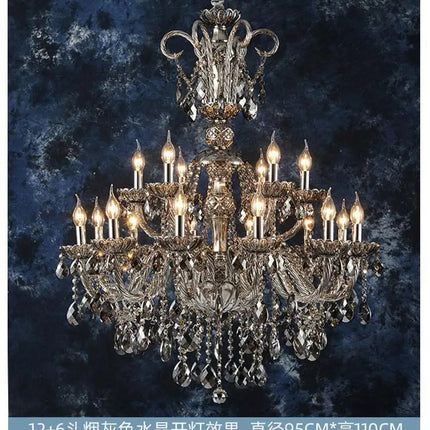 Lustre en cristal pour éclairage moderne et élégant — LZ4X9P