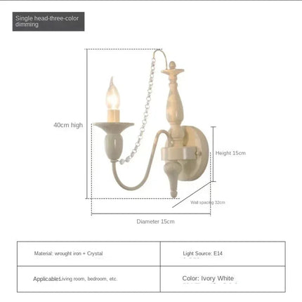 Lustre en cristal style français pour chambre de princesse — LZ4P9XQ
