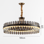 Ventilateur de plafond 66 cm / Lumière blanche