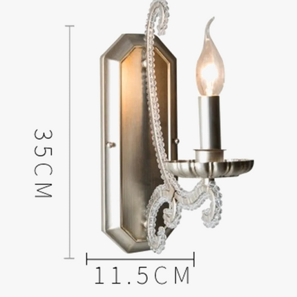 Lustre rétro en métal coulé style fer forgé pour intérieur — LZ4X9T2