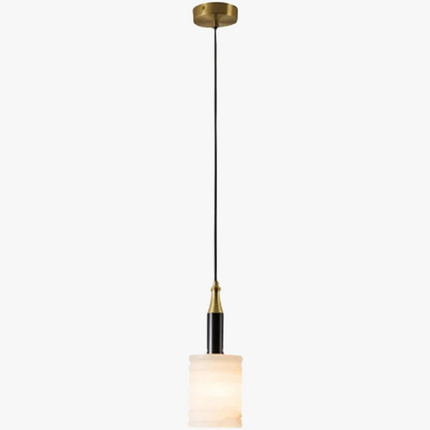 Lustre en marbre chinois au design minimaliste pour restaurant et bar — LZ4X9P2