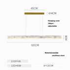 100 cm / Quincaillerie en or / Gradable