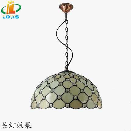 Lustre rétro en perles de cristal pour éclairage élégant — LZ4X9P