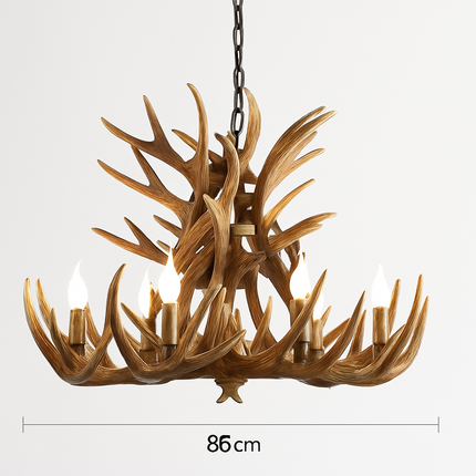 Lustre en résine sculpté en forme de bois de cerf pour décoration — LZ4X9P2