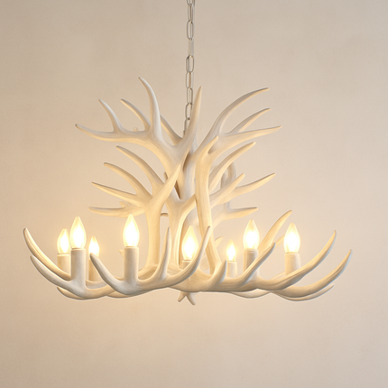 Lustre en résine sculpté en forme de bois de cerf pour décoration — LZ4X9P2