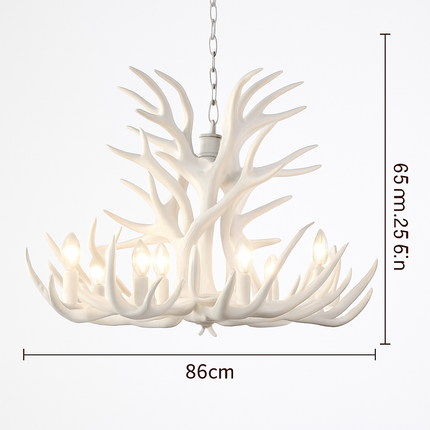 Lustre en résine sculpté en forme de bois de cerf pour décoration — LZ4X9P2