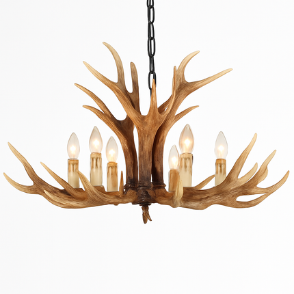 Lustre en résine sculpté en forme de bois de cerf pour décoration — LZ4X9P2