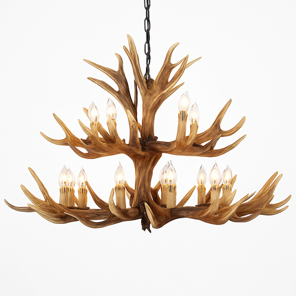 Lustre en résine sculpté en forme de bois de cerf pour décoration — LZ4X9P2