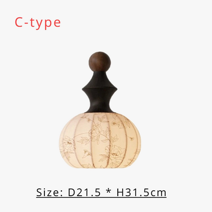 Lustre en soie avec abat-jour tissu lumineux — LZ4X9Q2M