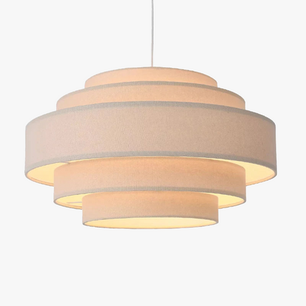 Lustre suspension en tissu pour éclairage minimaliste personnalisé — LZ4X9M