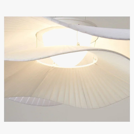 Lustre LED en tissu pour intérieur moderne et minimaliste — LZ4X9P2