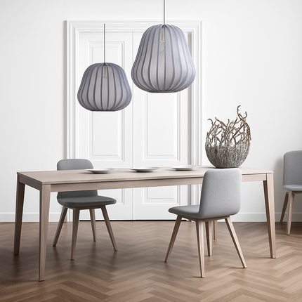 Lustre en tissu style wabi-sabi pour bar et restaurant — LZ4X9P2