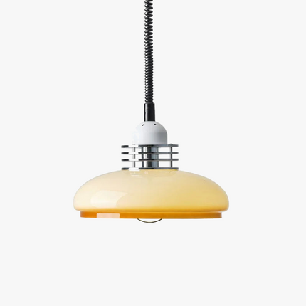 Lustre suspension en verre style antique français pour bar rétro — LZ4QJ7