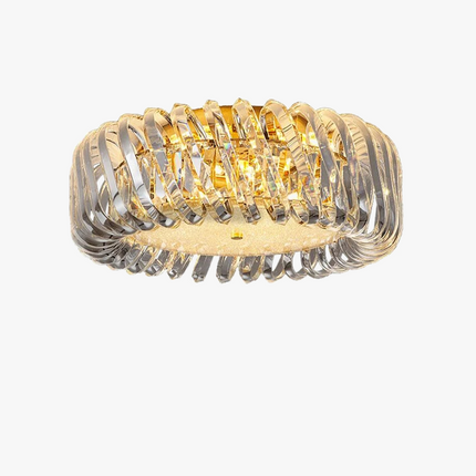 Lustre en verre cristal Art déco à intensité variable tendance 2024 — LZ4X9T