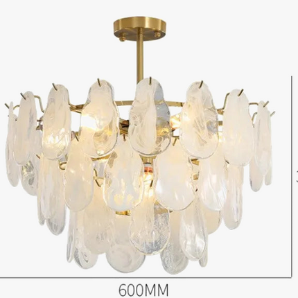 Lustre en verre pour éclairage décoratif et créatif — LZ4X9M
