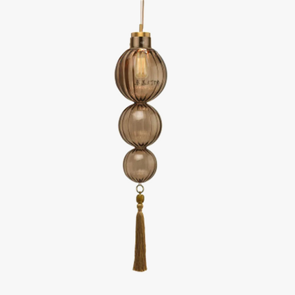 Lustre en verre au design chinois pour décoration intérieure — LZ4X9P
