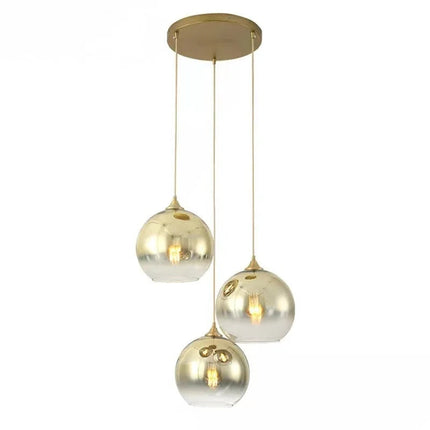 Lustre suspension en verre au design nordique pour intérieur — LZ4P7XQ