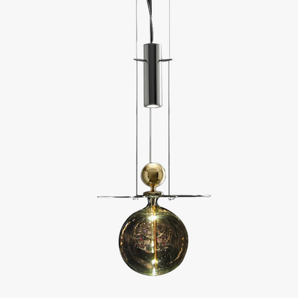 Lustre suspension en verre au design post-moderne pour intérieur — LZ4X9T