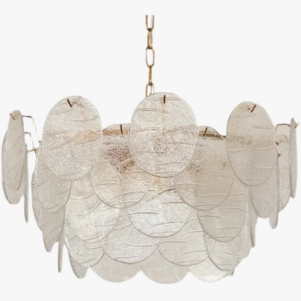 Lustre en verre style médiéval pour décoration romantique intérieure — LZ4X9P2