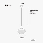 30 cm / Quincaillerie en or / Lumière neutre