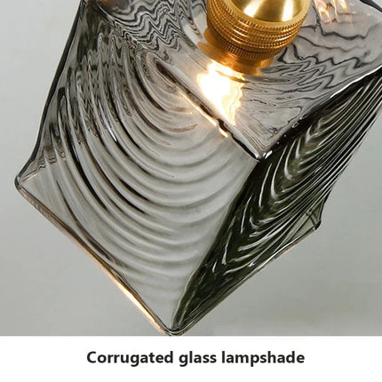 Lustre en verre au design nordique pour intérieur moderne — LZ4X9T