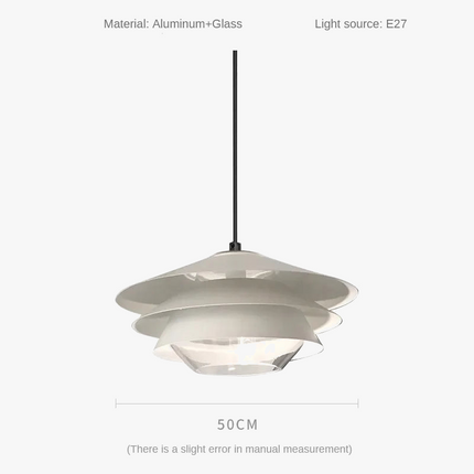 Lustre en verre pour ambiance nordique élégante et moderne — LZ4N8Q2M