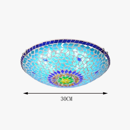 Lustre en verre lumineux pour décoration intérieure moderne — LZ4X9J