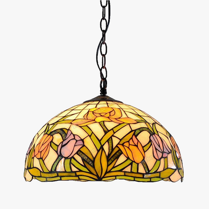 Lustre en verre au style antique pour restaurant et café — LZ4X9T1