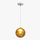 Ballon de football rouge / Ampoules non incluses