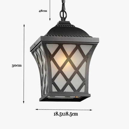 Lustre extérieur étanche style européen — LZ4X9Q2