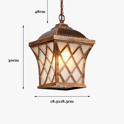 Lustre extérieur étanche style européen — LZ4X9Q2