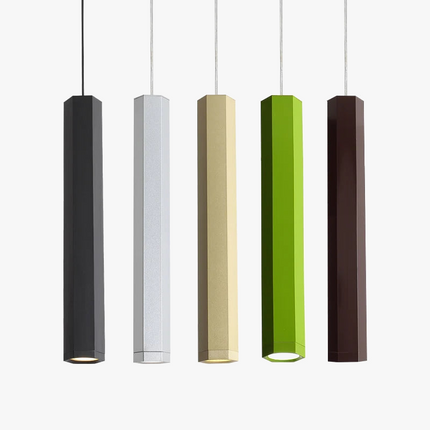 Lustre hexagonal pour décoration industrielle créative — LZ4X9T2