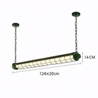 Vert - Tube double / Lumière chaude