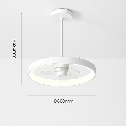 Lustre intelligent avec ventilateur intégré et télécommande — LZ4X9P