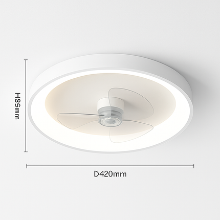 Lustre intelligent avec ventilateur intégré et télécommande — LZ4X9P