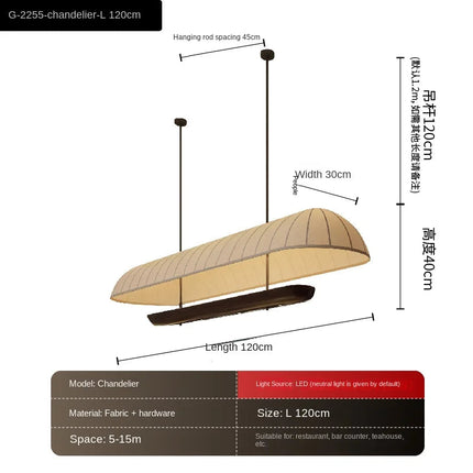 Lustre japonais et coréen pour café et salon de thé — LZ4X9QJ2
