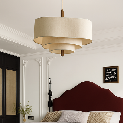 Lustre suspension japonais style rétro pour salon et restaurant — LZ4X9P2