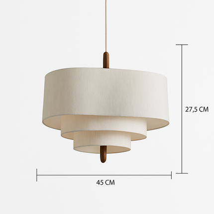 Lustre suspension japonais style rétro pour salon et restaurant — LZ4X9P2