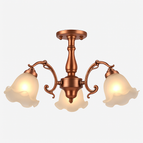 3 lampes - Rouge