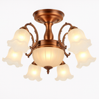 8 lampes - Rouge