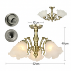 5 lampes - Bronze