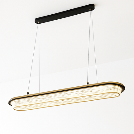 Lustre LED circulaire haut de gamme pour décoration intérieure moderne — LZ4X9P2Q